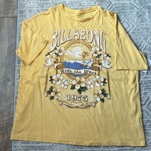 Billabong oversized vintage style surf shirt